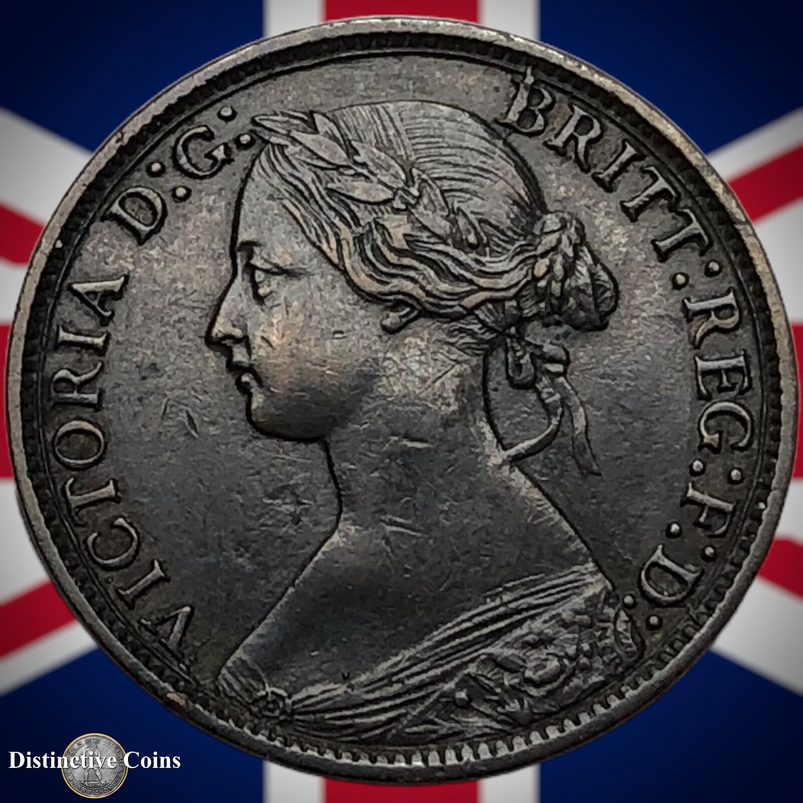 Great Britain 1869 Farthing 1/4d GB3649