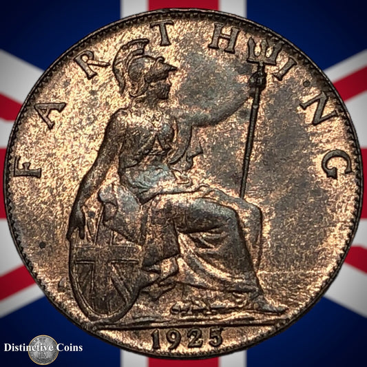 Great Britain 1925 Farthing 1/4d GB4816