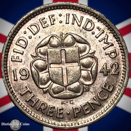 Great Britain 1942 Three Pence GB2338