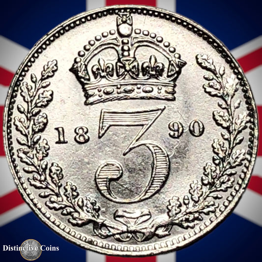 Great Britain 1890 Three Pence GB1992