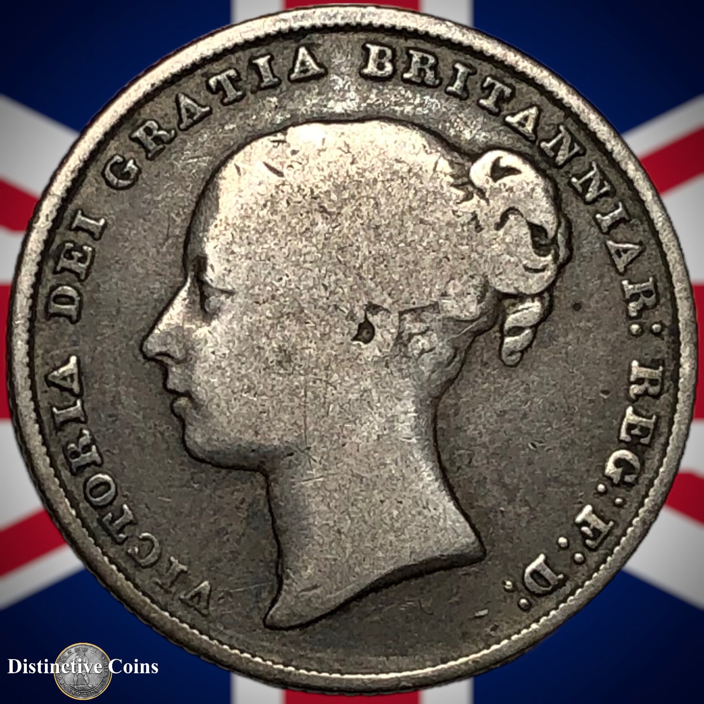 Great Britain 1839 British One Shilling GB0144
