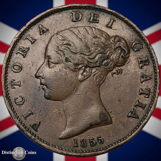 Great Britain 1855 Half Penny 1/2d GB5307