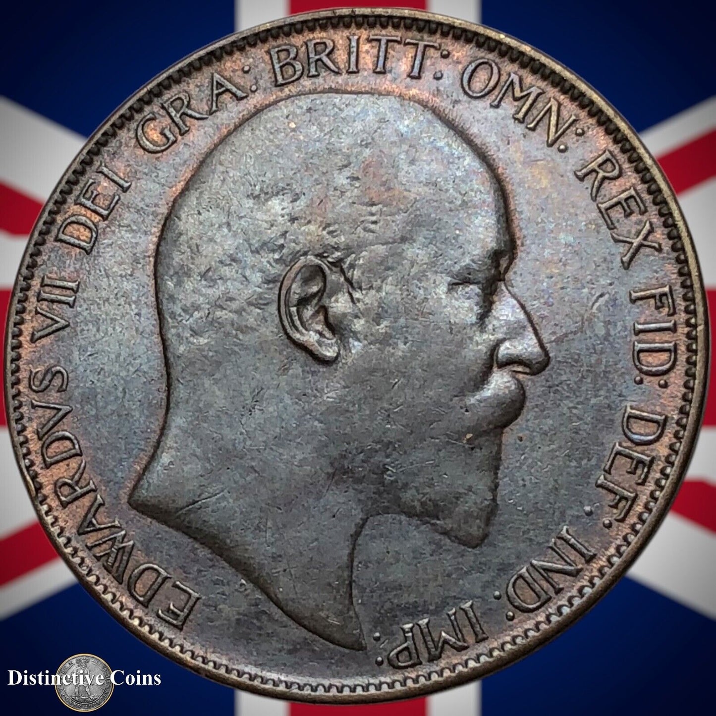 Great Britain 1907 Penny 1d GB6684