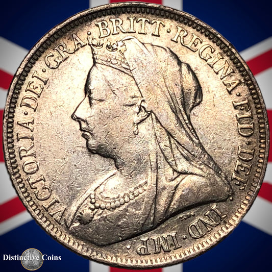 Great Britain 1899 British One Shilling GB0696