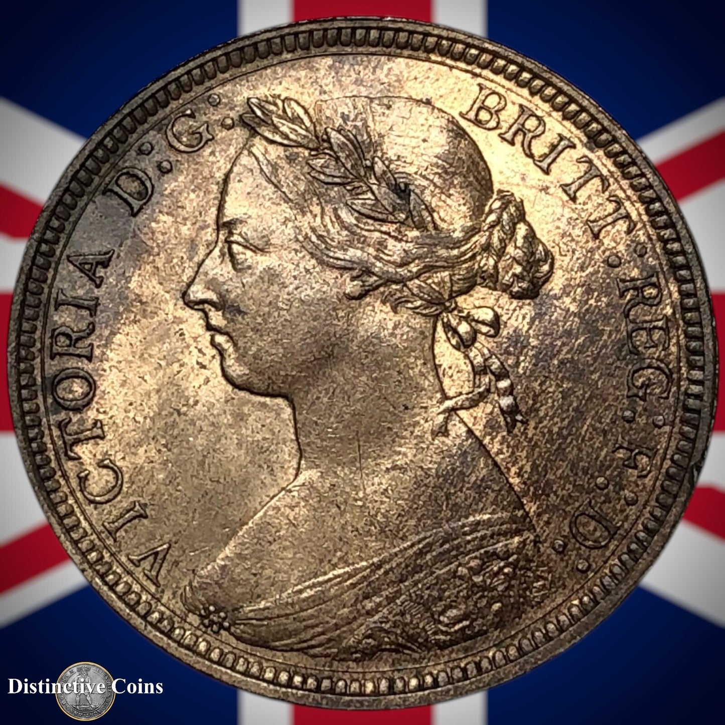 Great Britain 1887 Half Penny 1/2d GB5619