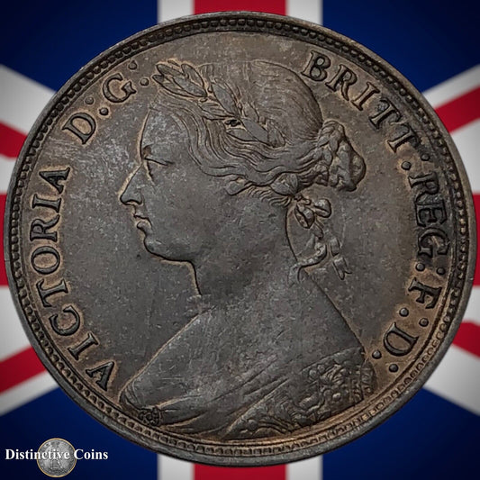 Great Britain 1877 Half Penny 1/2d GB5541