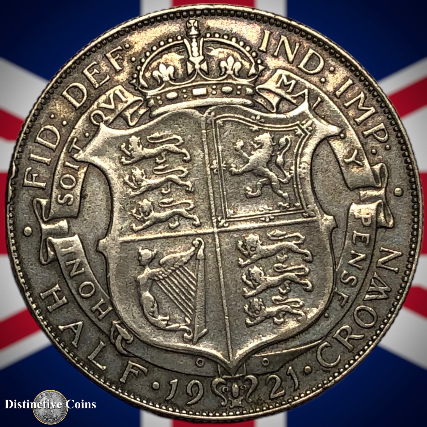Great Britain 1921 Half Crown GB1296