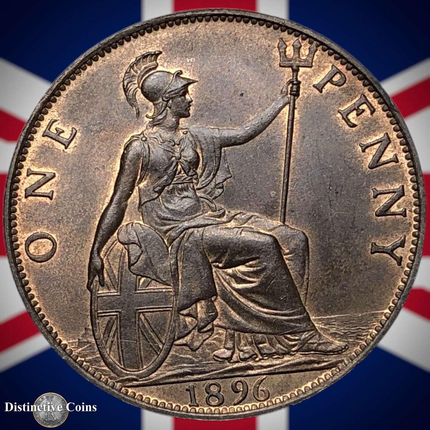 Great Britain 1896 Penny 1d GB6586
