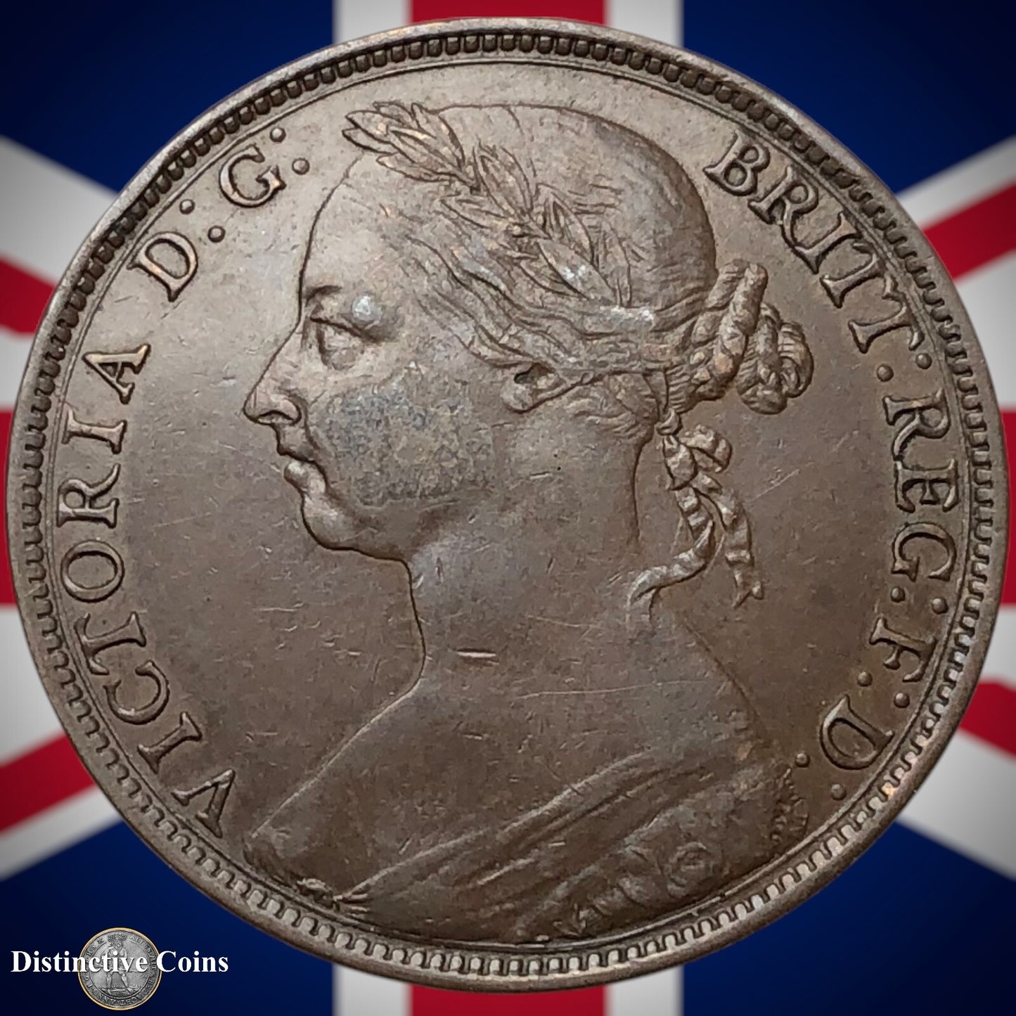 Great Britain 1890 Penny 1d GB6512