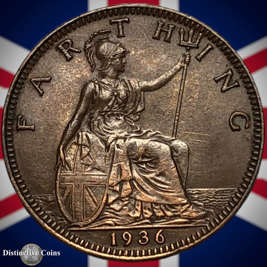 Great Britain 1936 Farthing 1/4d GB4985