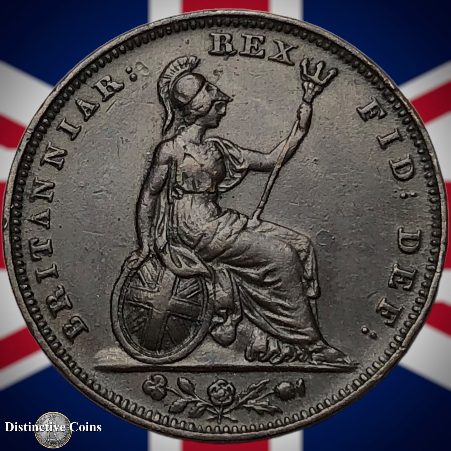 Great Britain 1828 Farthing 1/4d GB3337