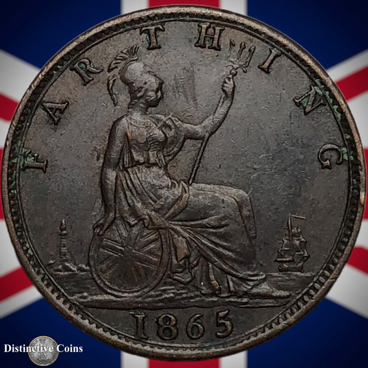 Great Britain 1865 Farthing 1/4d GB3530