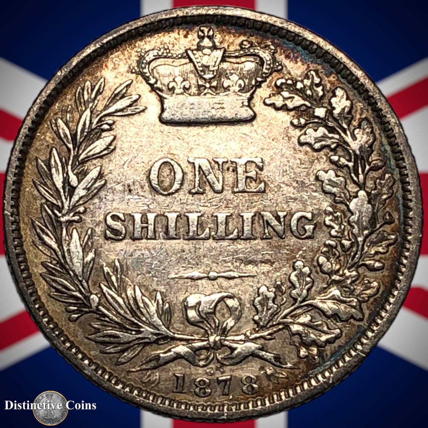 Great Britain 1878 British One Shilling GB0381