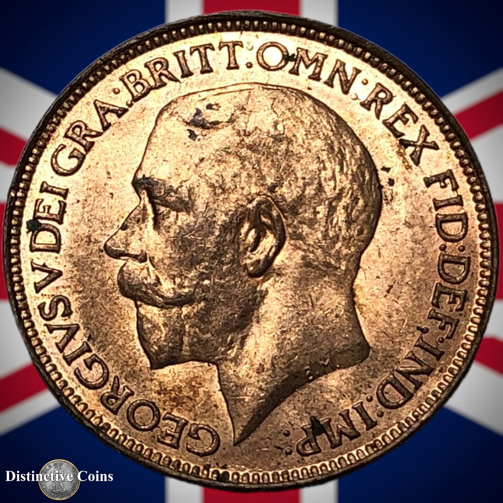 Great Britain 1924 Farthing 1/4d GB4793