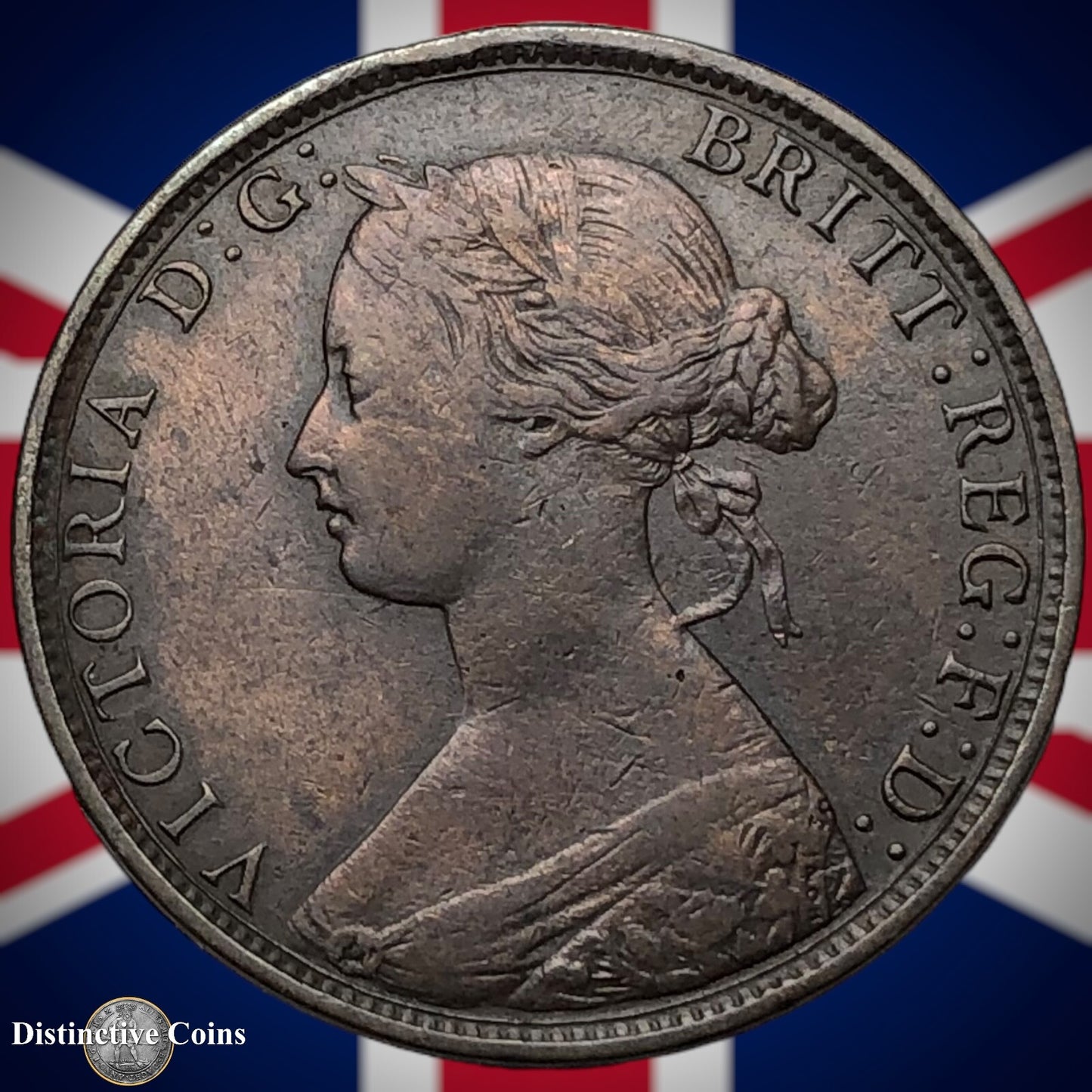 Great Britain 1862 Half Penny 1/2d GB5439