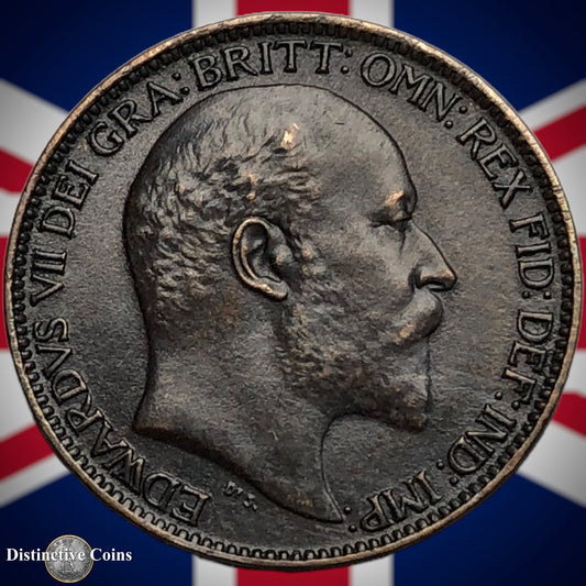 Great Britain 1904 Farthing 1/4d GB4563