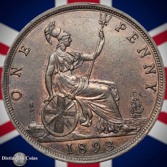 Great Britain 1893 Penny 1d GB6573