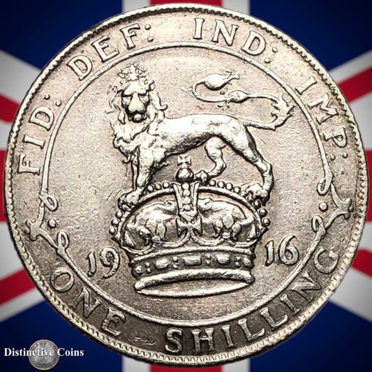 Great Britain 1916 One Shilling GB0967