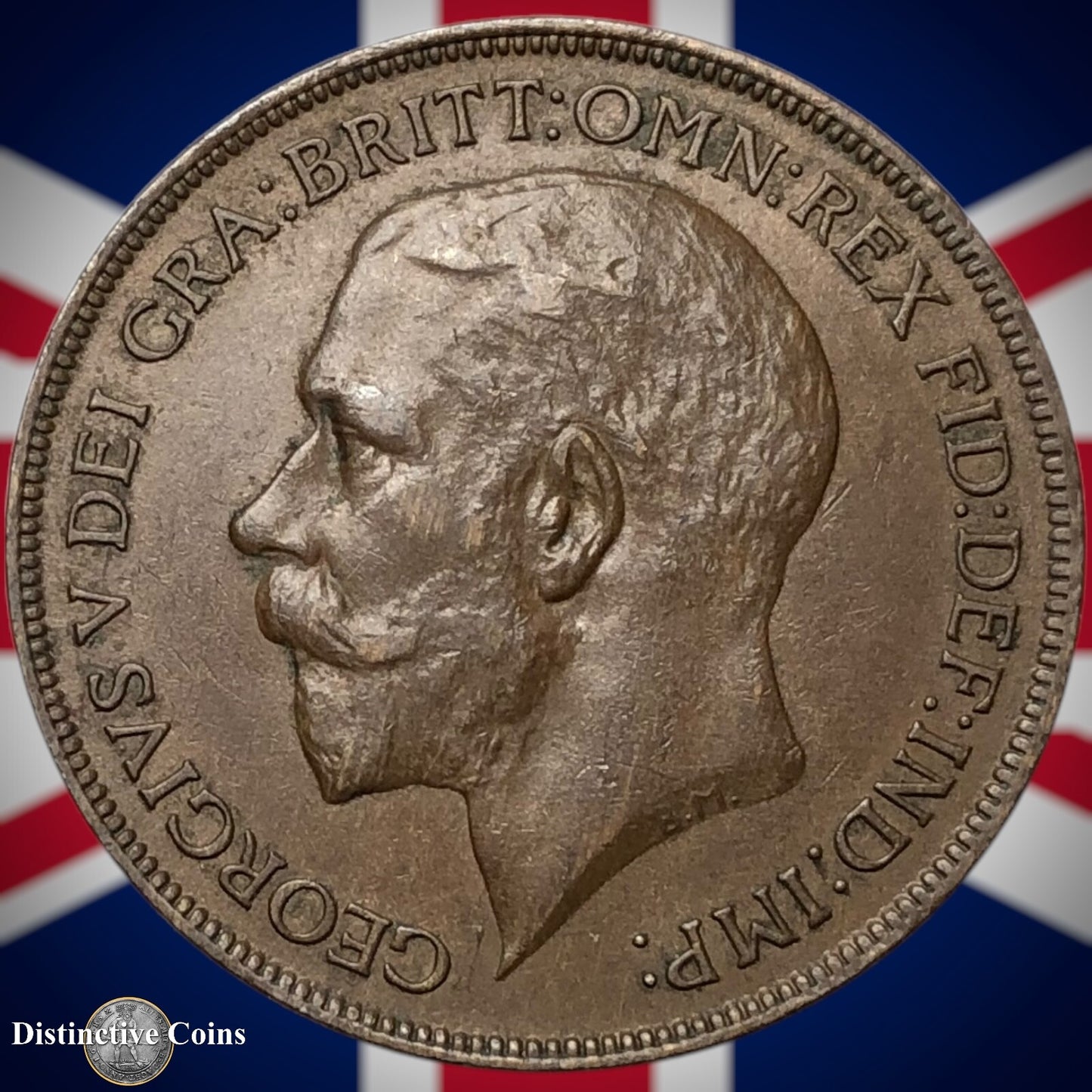 Great Britain 1921 Penny 1d GB6989