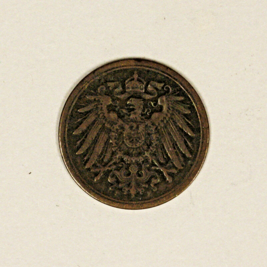 Germany 1891 J Pfennig Key Date