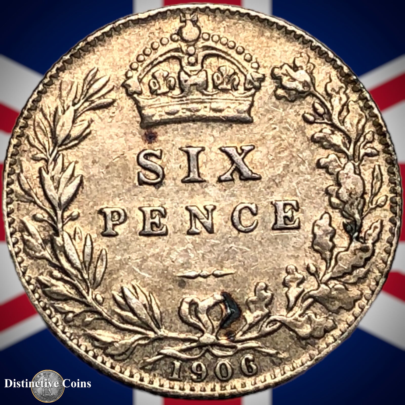 Great Britain 1906 Six Pence GB1540