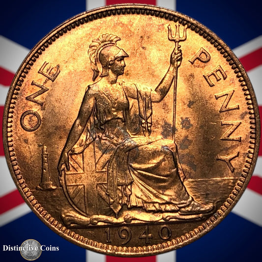 Great Britain 1940 Penny 1d GB7245
