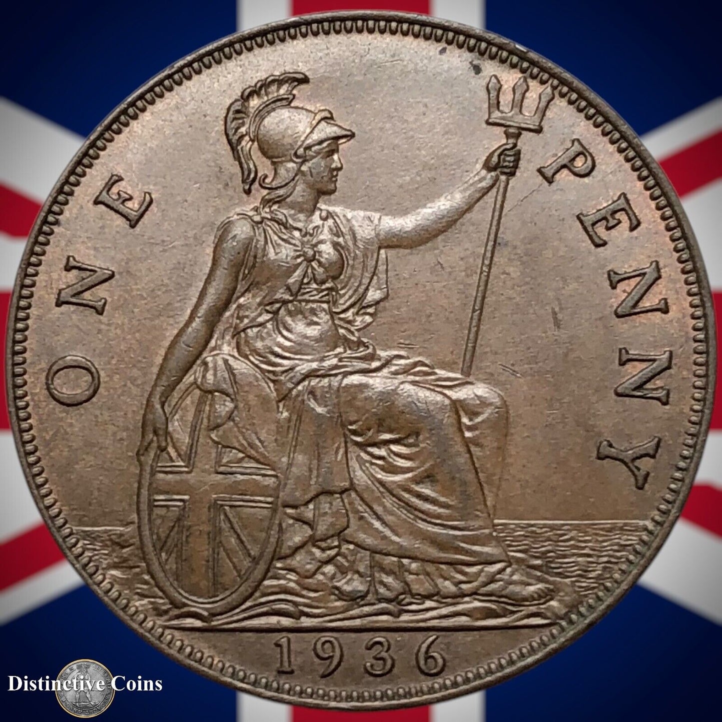 Great Britain 1936 Penny 1d GB7178