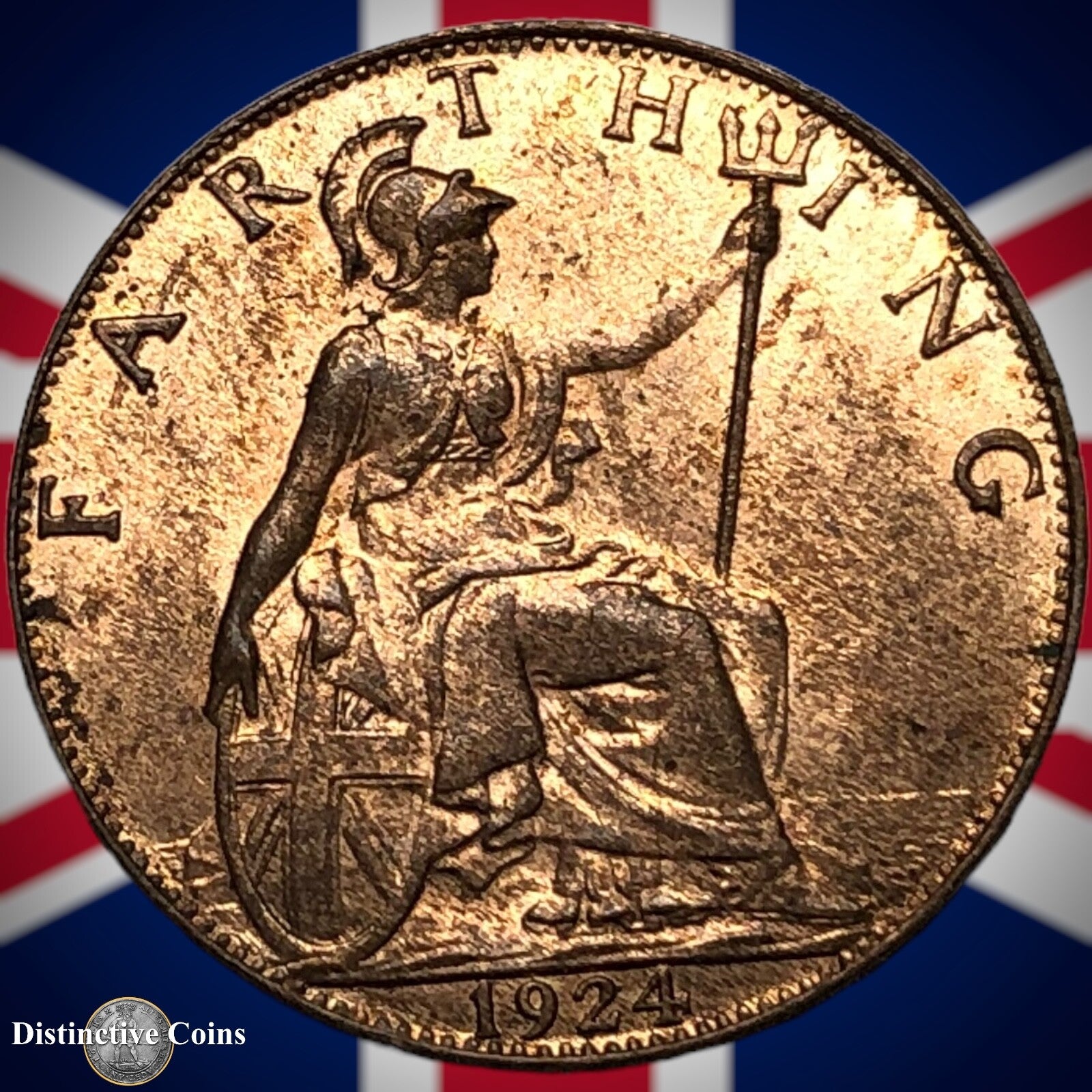 Great Britain 1924 Farthing 1/4d GB4784