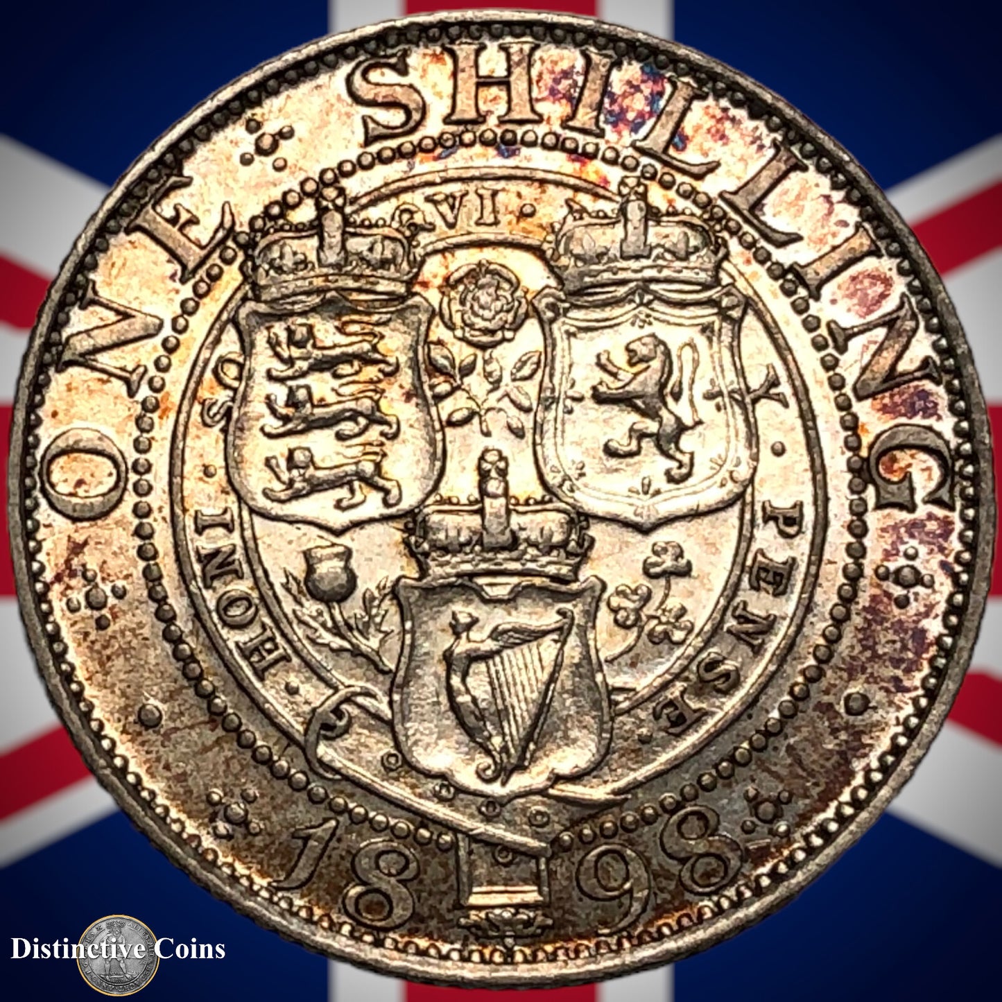 Great Britain 1898 British One Shilling GB0688
