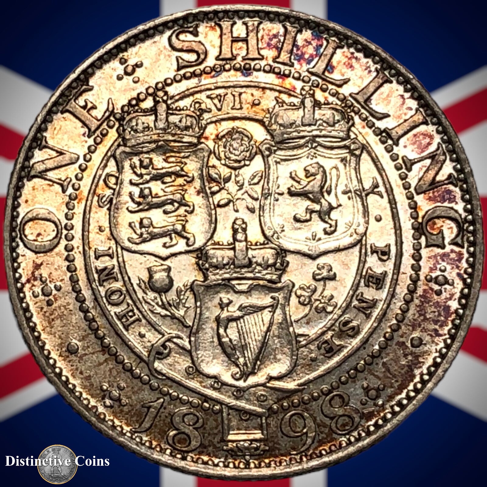 Great Britain 1898 British One Shilling GB0688