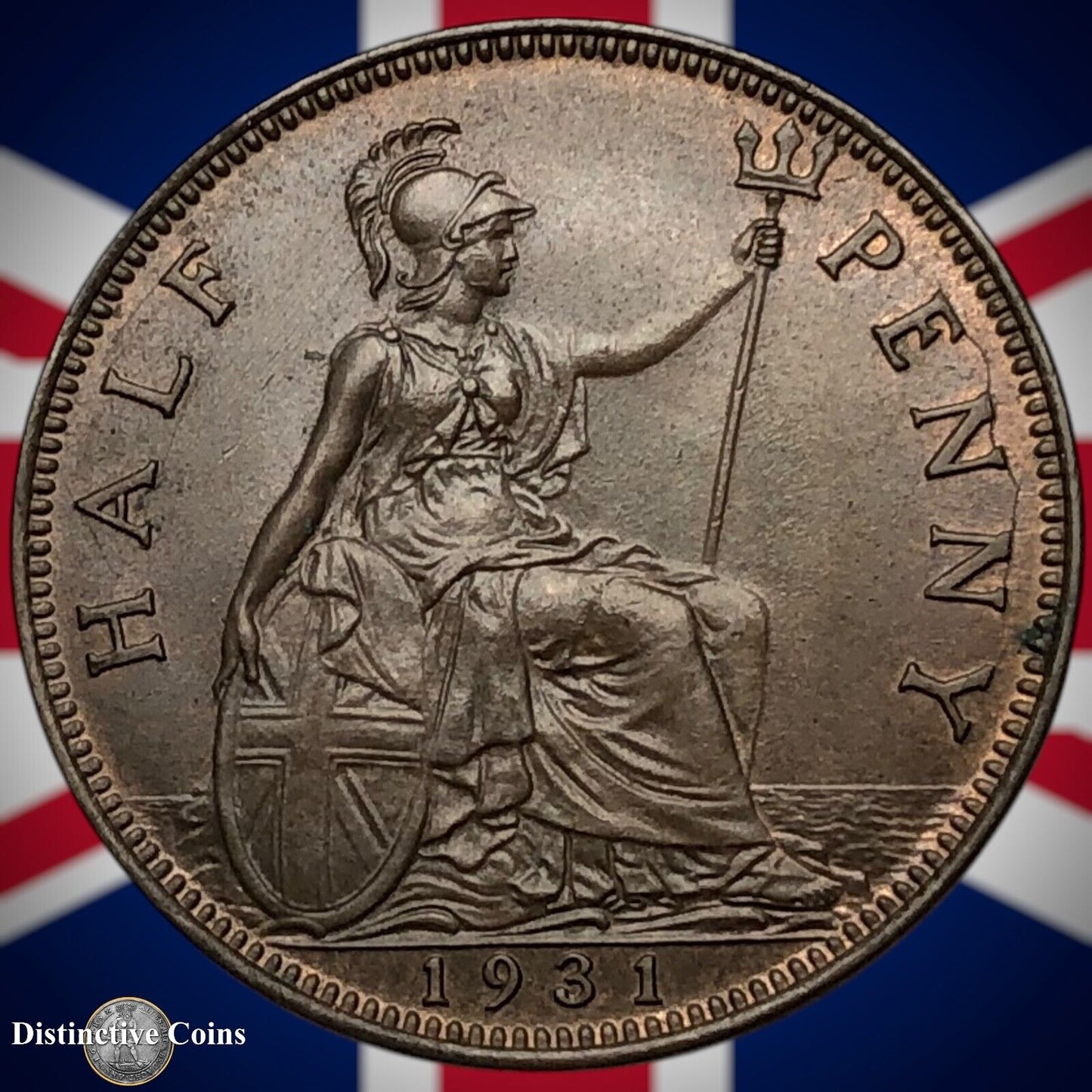 Great Britain 1931 Half Penny 1/2d GB5975
