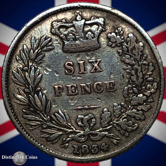 Great Britain 1834 Six Pence GB2554