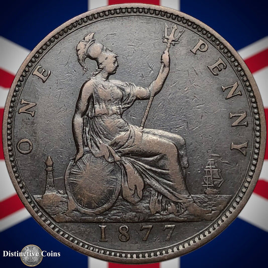 Great Britain 1877 Penny 1d GB6393
