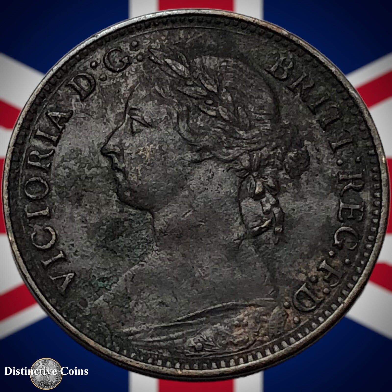 Great Britain 1881 H Farthing 1/4d GB3936