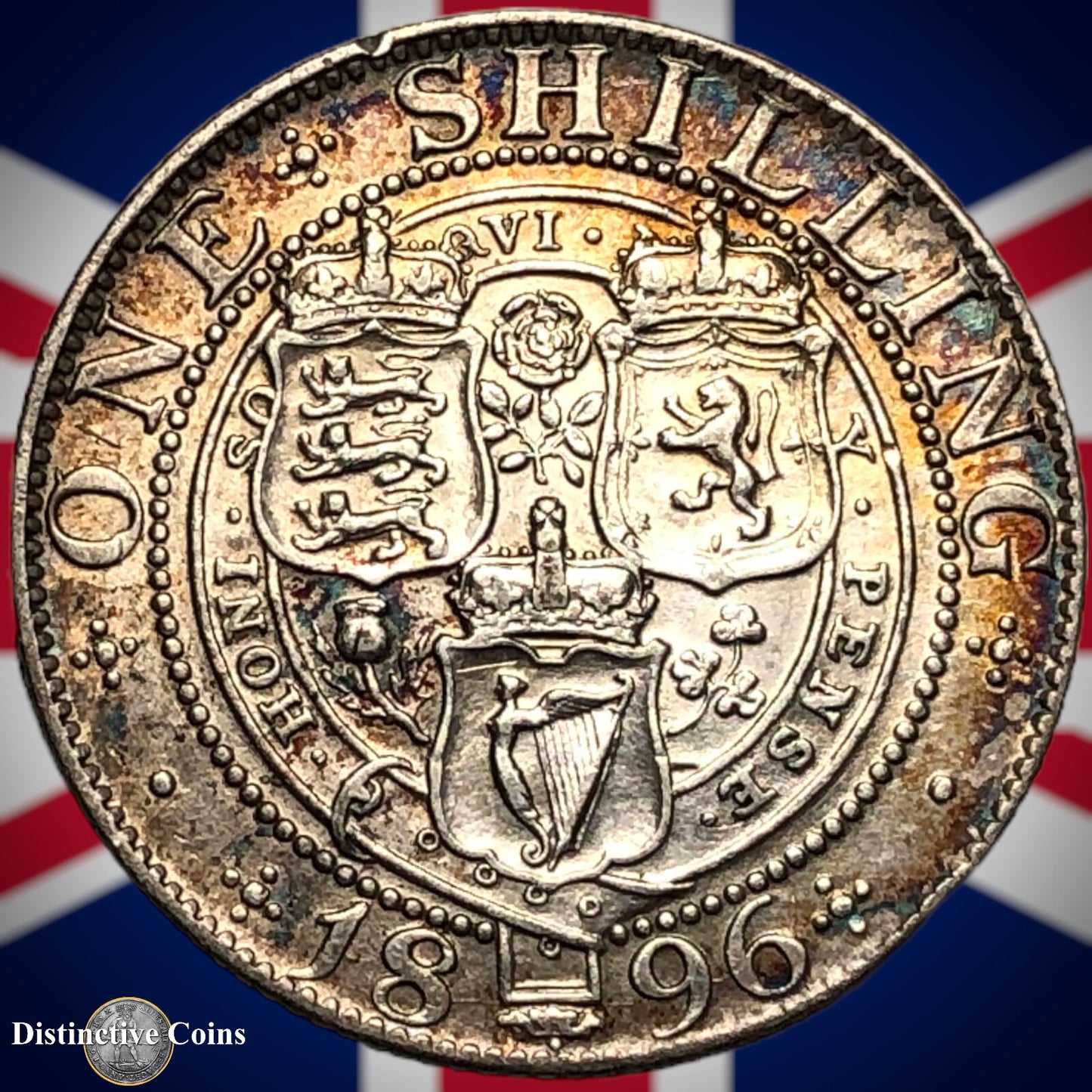 Great Britain 1896 British One Shilling GB0665