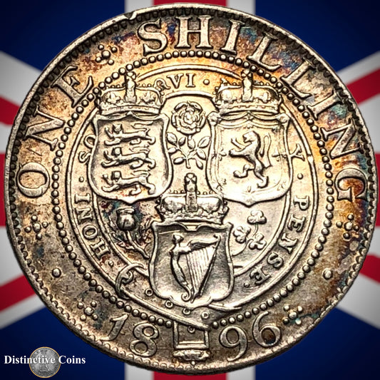 Great Britain 1896 British One Shilling GB0665