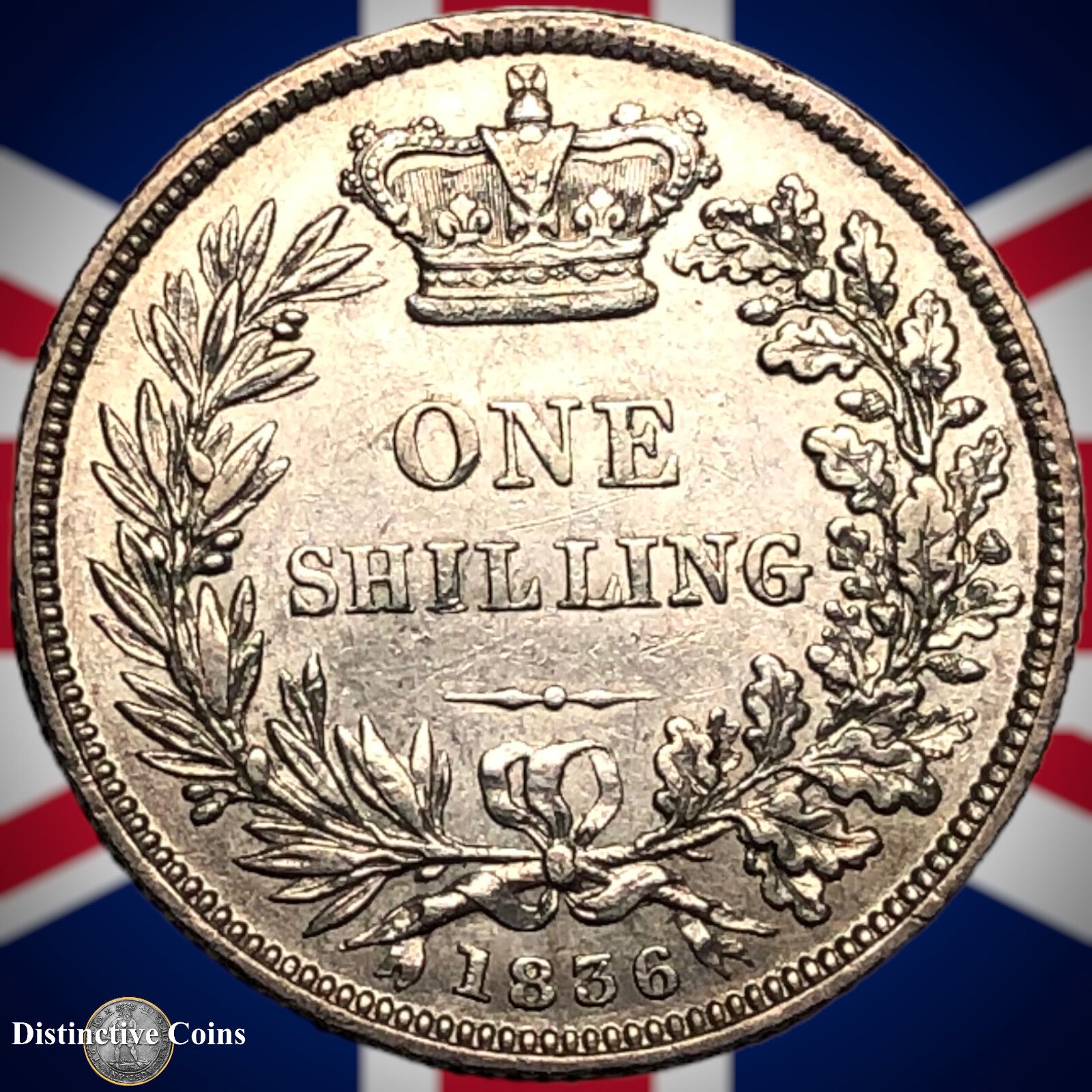 Great Britain 1836 British One Shilling GB0134