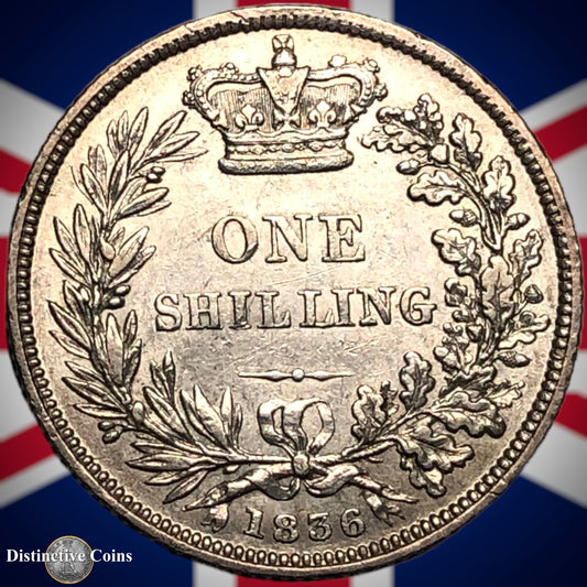 Great Britain 1836 British One Shilling GB0134