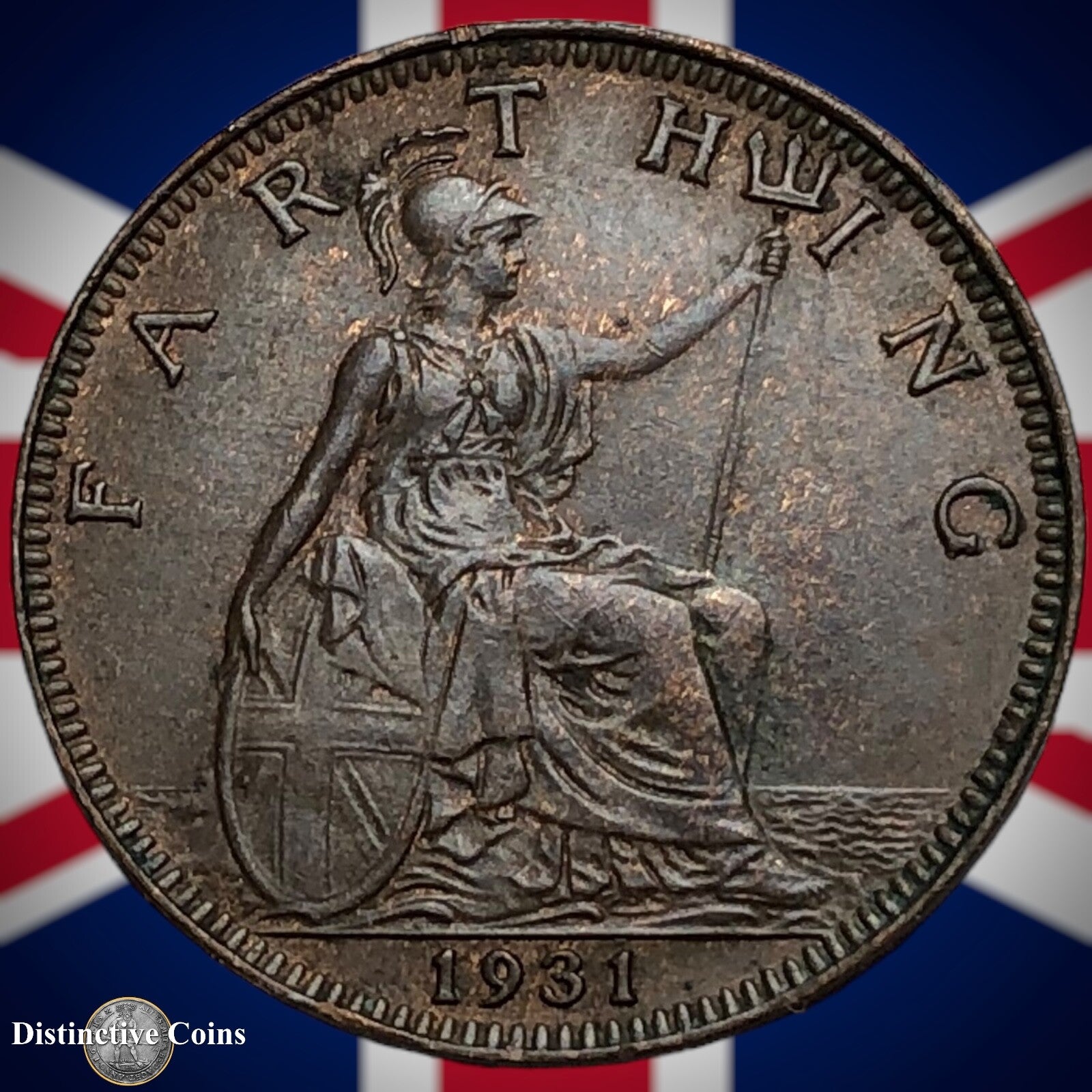 Great Britain 1931 Farthing 1/4d GB4898