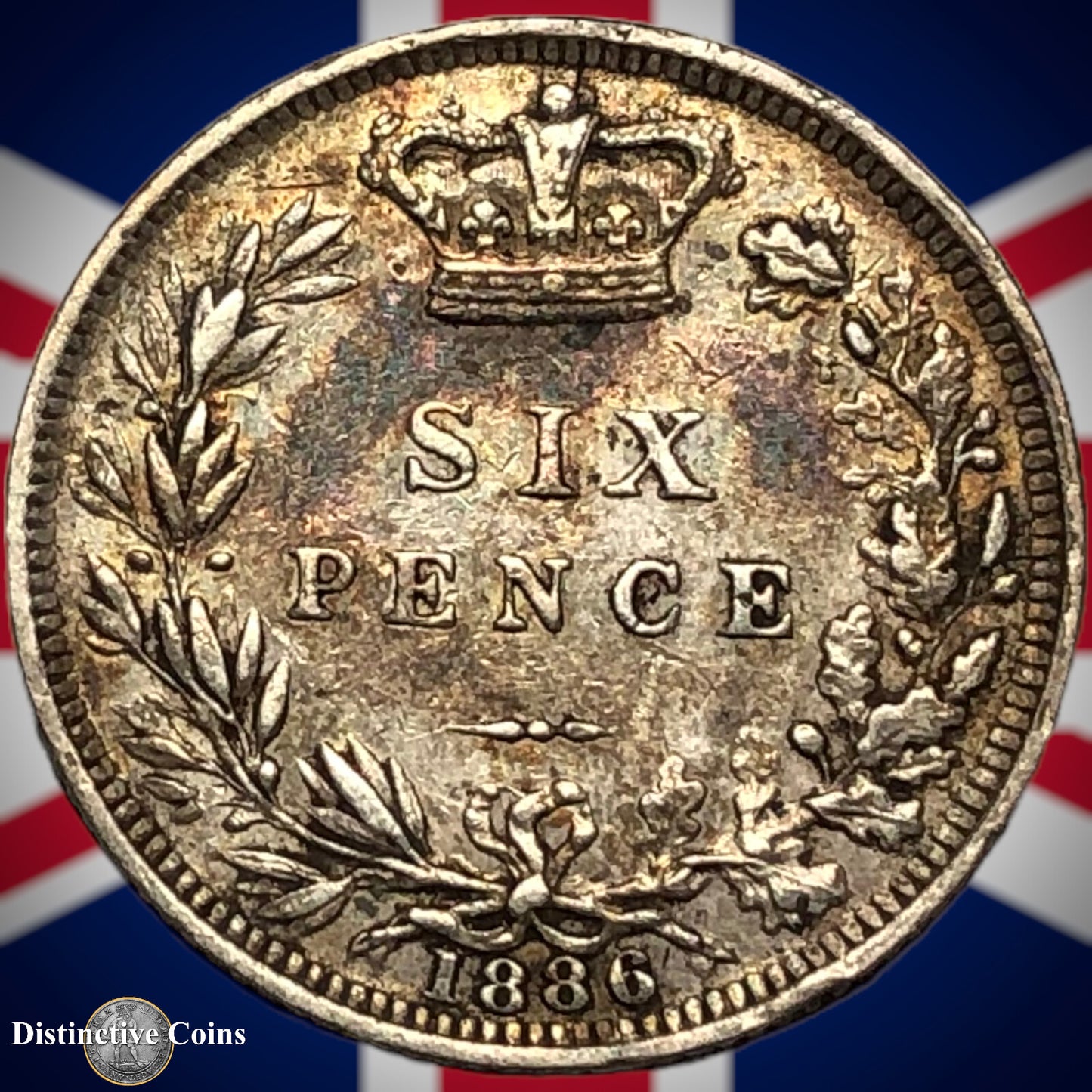 Great Britain 1886 Six Pence GB2640
