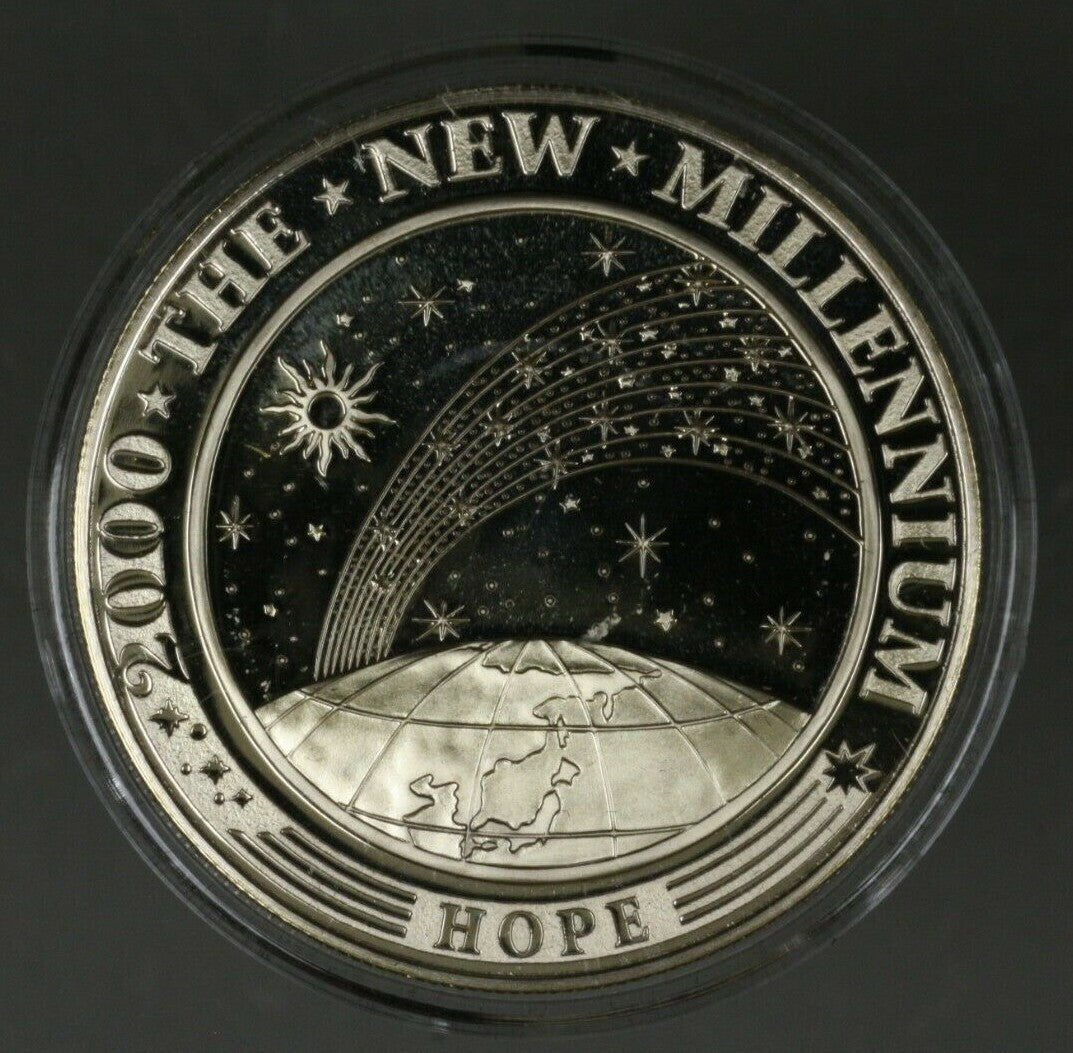 Kiribati 2000 $5 $10 $20 Millennium Set in Box PS 4   B195