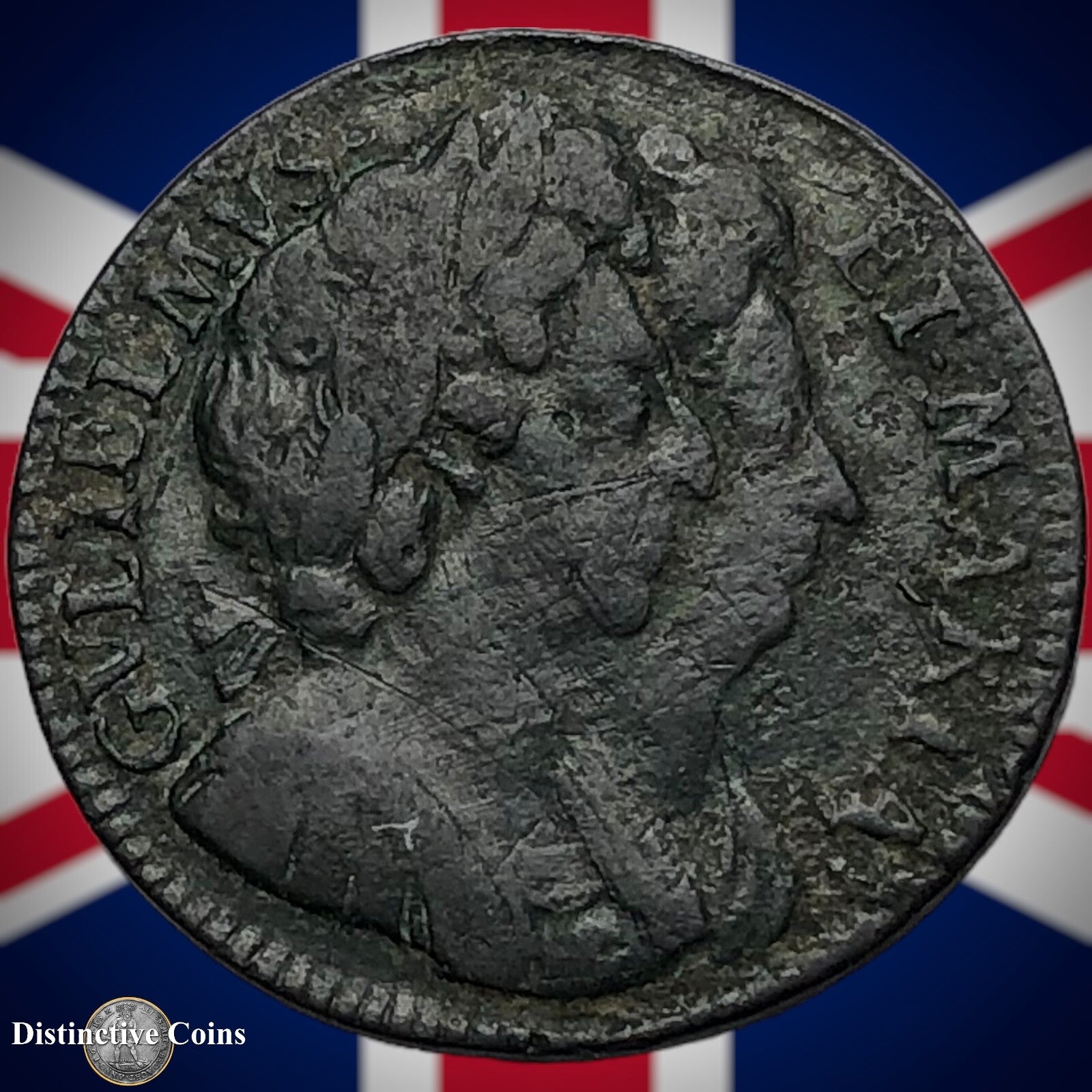 Great Britain 1694 Farthing 1/4d GB3152