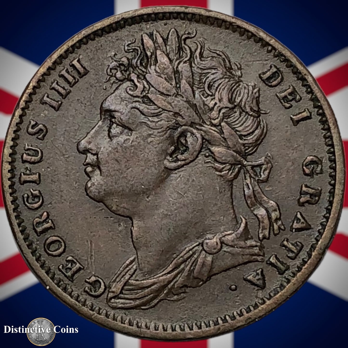 Great Britain 1826 Farthing 1/4d GB3320