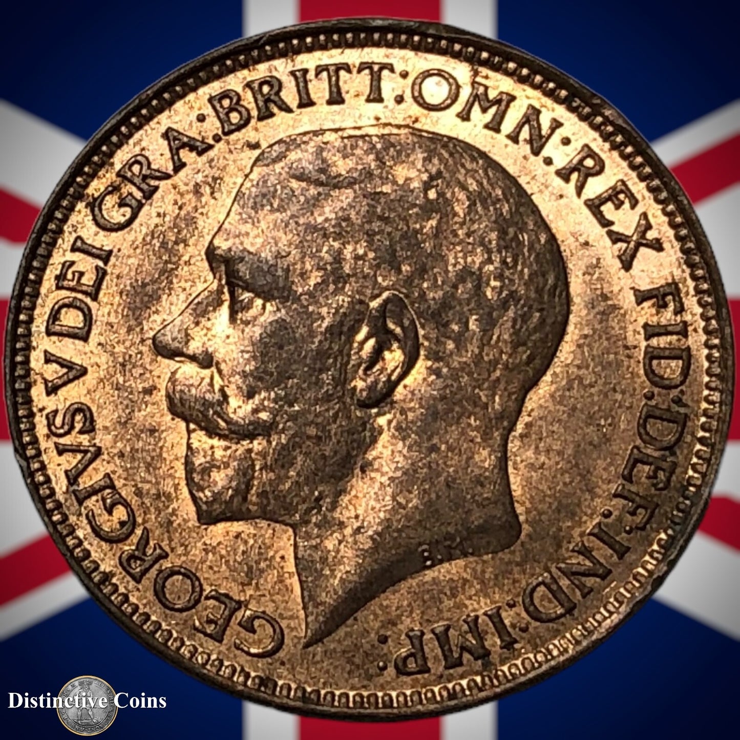 Great Britain 1924 Farthing 1/4d GB4796