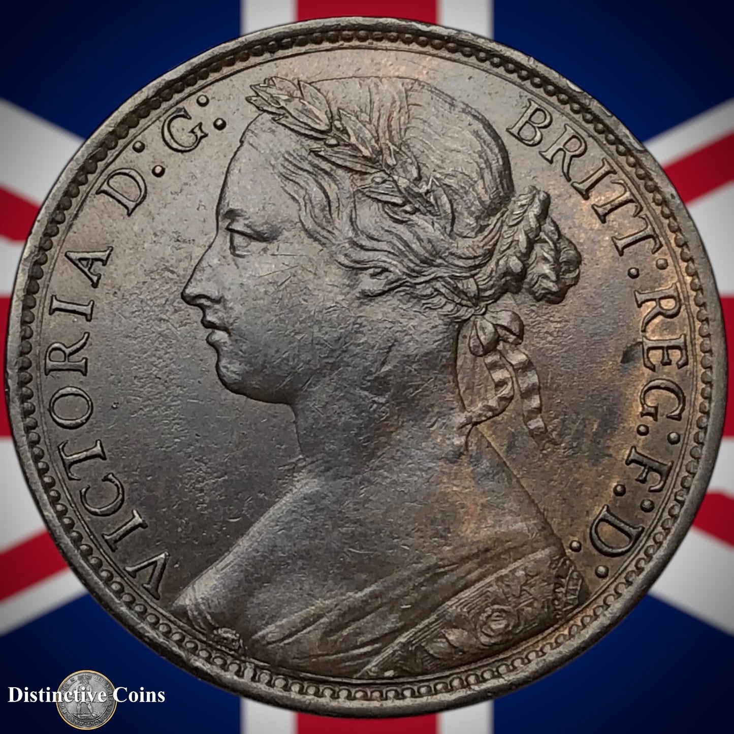 Great Britain 1875 Penny 1d GB6369