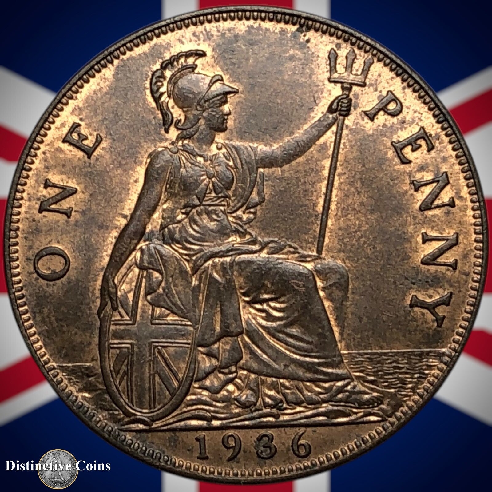 Great Britain 1936 Penny 1d GB7187