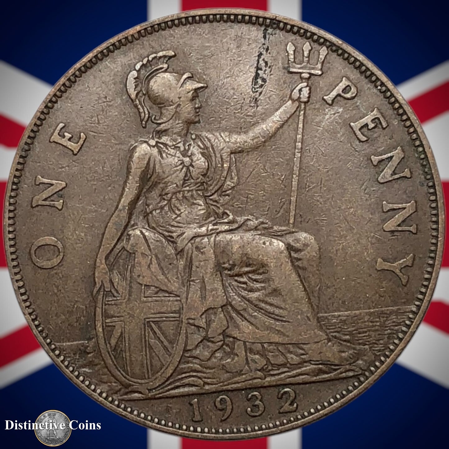 Great Britain 1932 Penny 1d GB7134