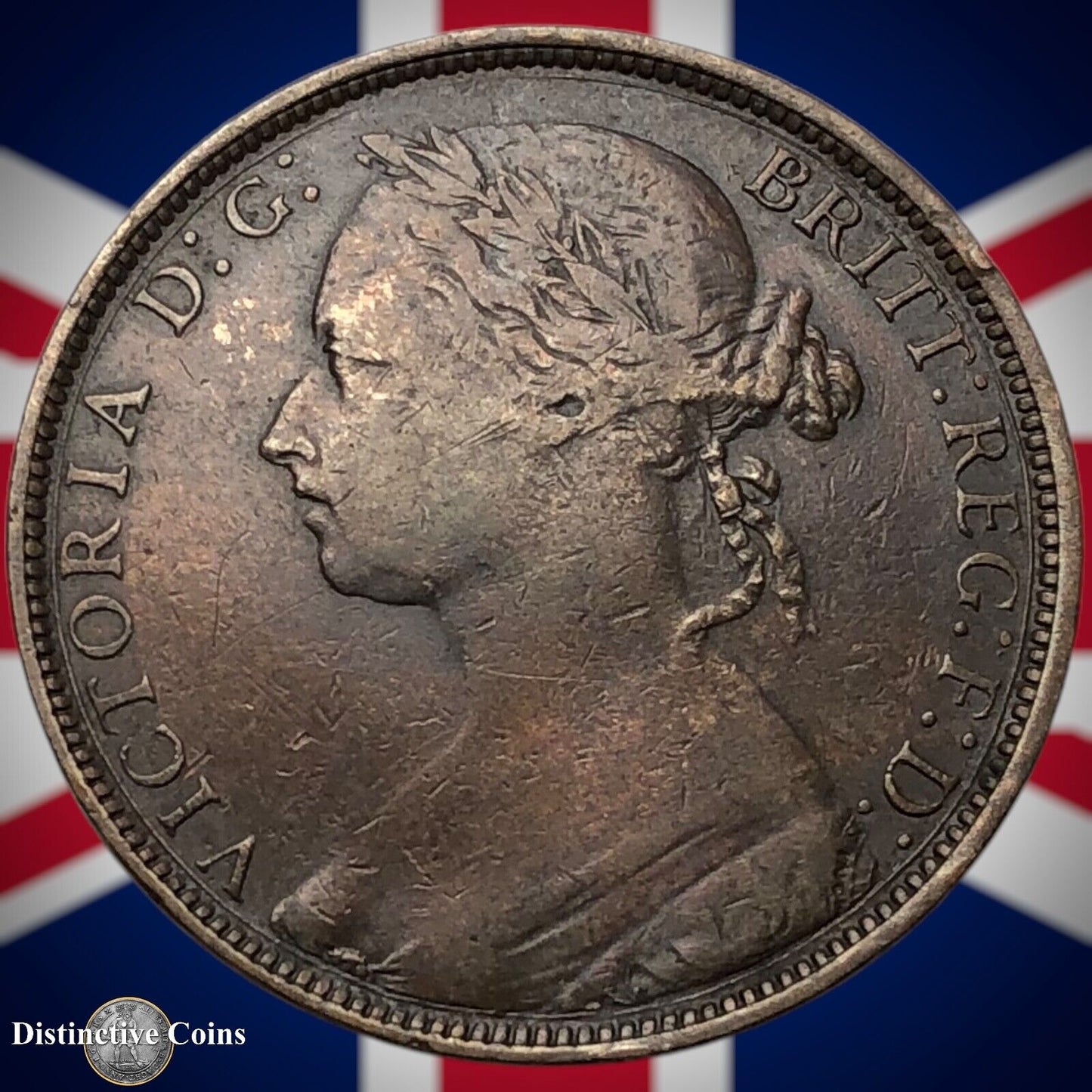 Great Britain 1882 H Penny 1d GB6431