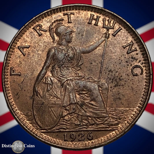 Great Britain 1926 Farthing 1/4d GB4830