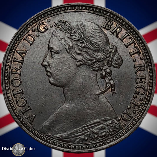 Great Britain 1878 Farthing 1/4d GB3802